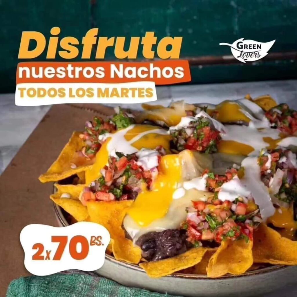 Restaurante Green Lovers: Nachos