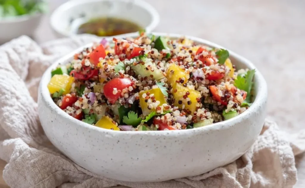 Ensalada de Quinoa con Vegetales Asados