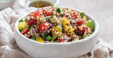 Ensalada de Quinoa con Vegetales Asados